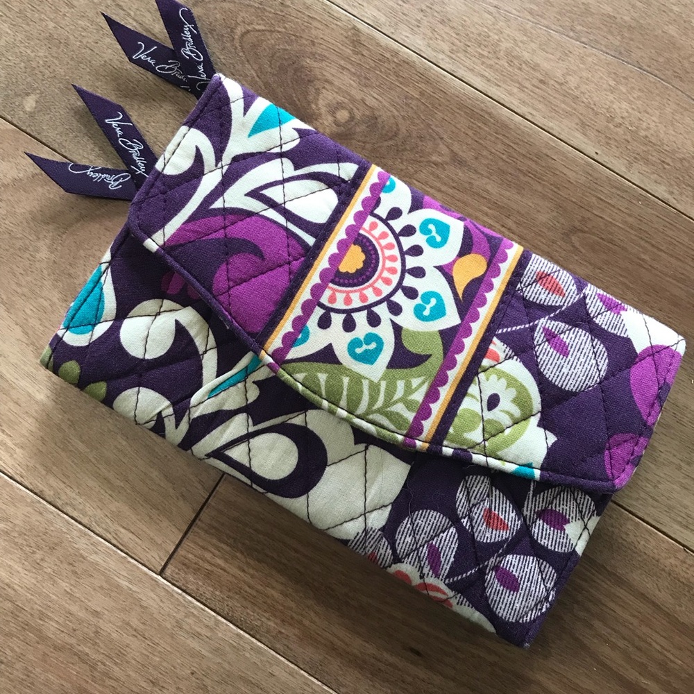 Vera Bradley PLUM CRAZY Wallet